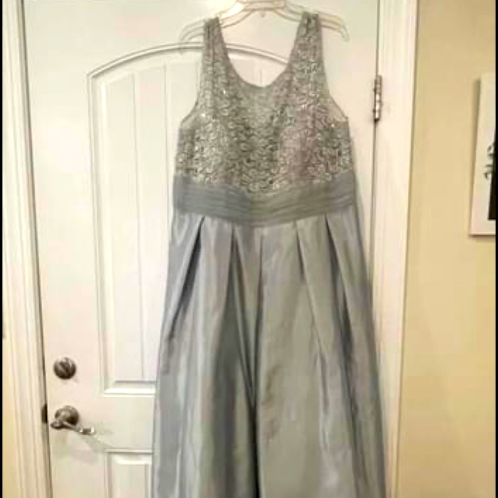 Plus size Davids Bridal formal dress
